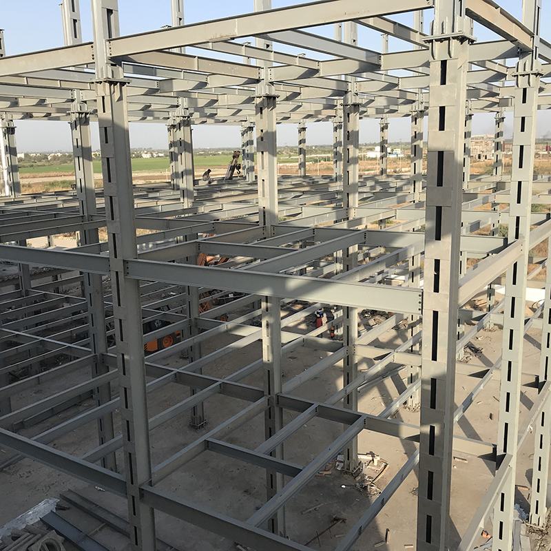 Lightning protection design of steel structure workshop