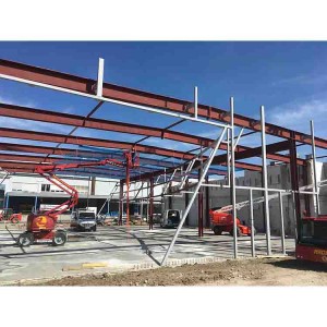 Precast Design Steel Structure Hall Easy Install Prefabricated Warehouse