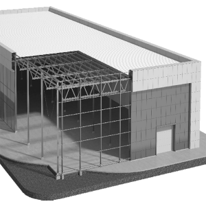 Prefab Factory steel frame structure building