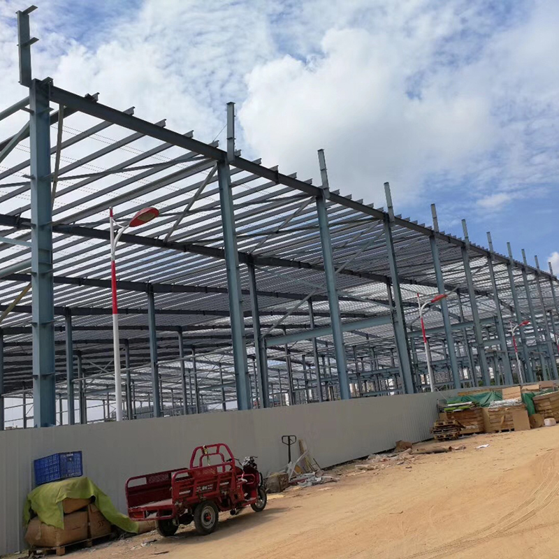 Animation of steel structure workshop Interpretation of different steel structures