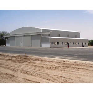 Steel Frame Building Customized Modern Aircraft Hangar