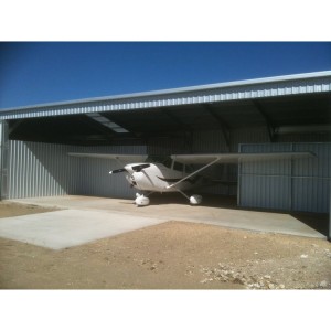 Steel Structure Construction Airplane Hangar