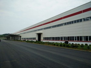 prefab steel frame building warehouse steel structure with EPS panel