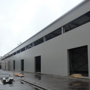 China direct foam board insulation panel warehouse construction