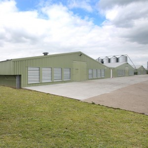 Steel Structure Prefab Poultry House Poutry Farming