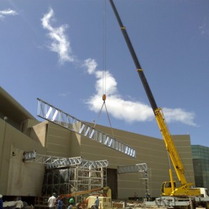 Prefab frame steel structure warehouse