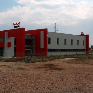 High stand prefabricated steel warehouse