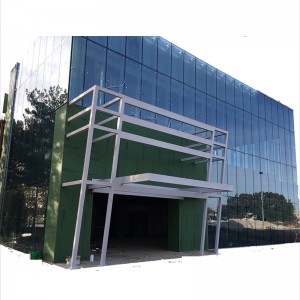 2019 Latest Design Low Cost Steel Structure School Steel Structure Beam Building Workshop Shed Column Beam Warehouse Building