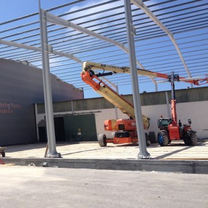 Steel Frame Prefab warehouse for sale