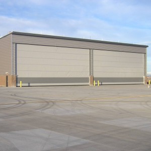 Widely use metal hangar building prefabricated steel structure