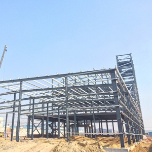 Fabricated Industrial Galvanized Insulated Light Steel Construction Building Sheds.