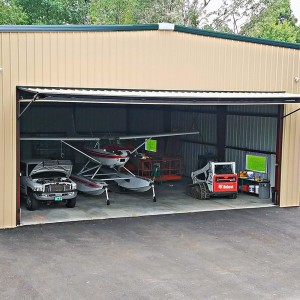 Steel structure airplane storage for sale at low cost