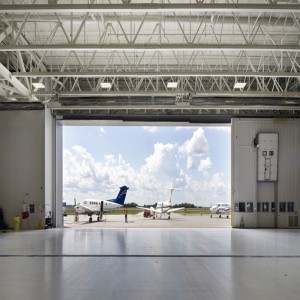 Ready made large span prefab metal steel structure aircraft hangar